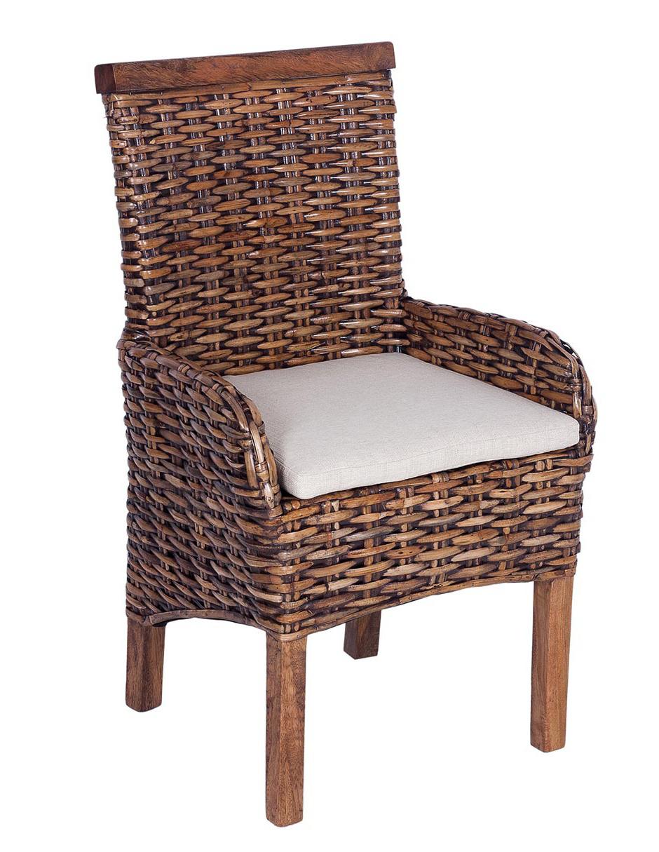 Silla Cadiz de ratán natural 7