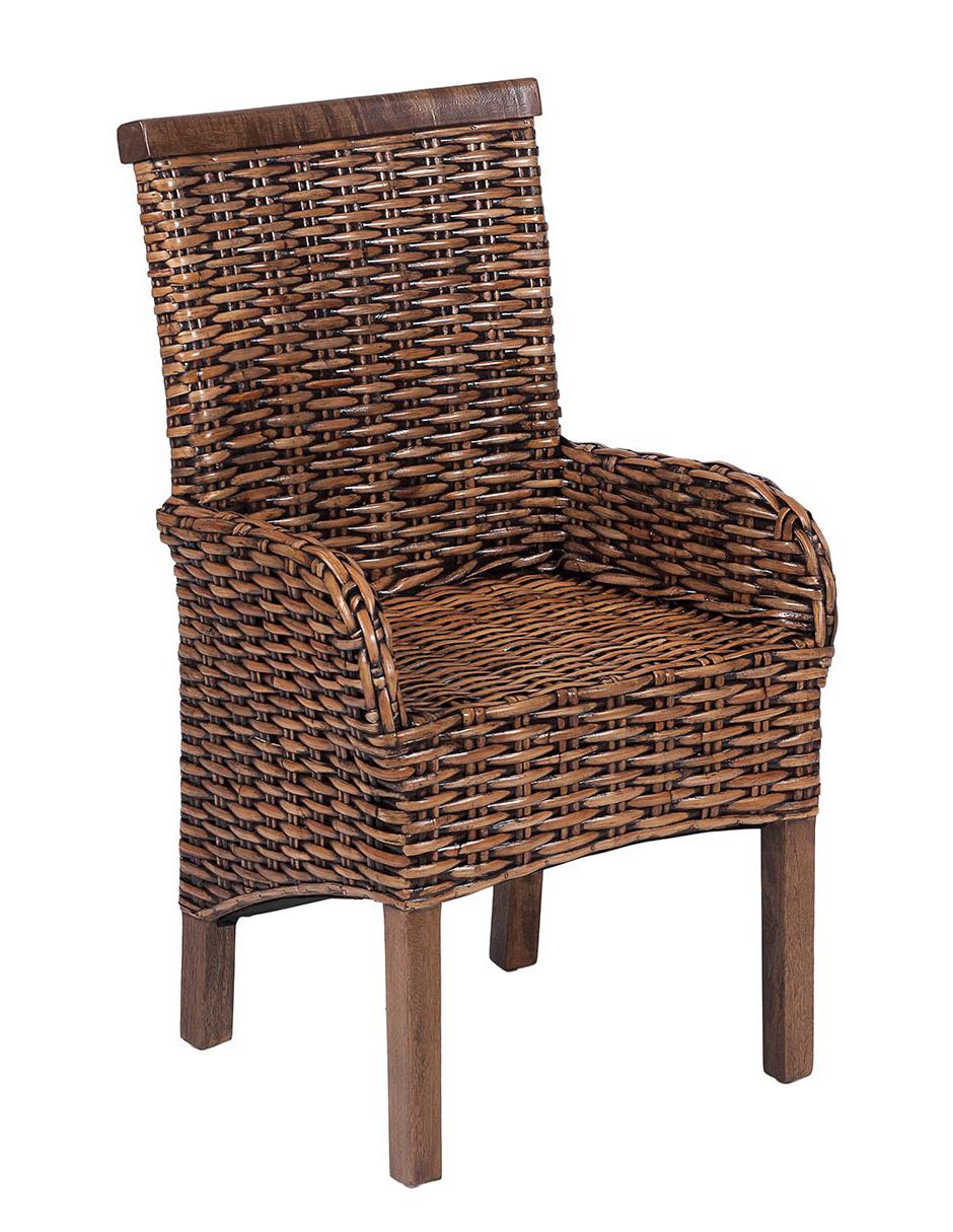 Silla Cadiz de ratán natural 11