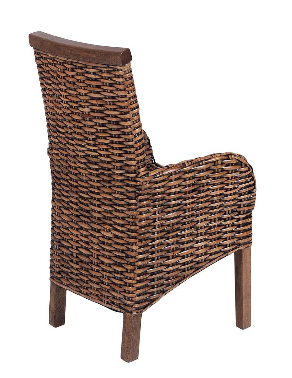Silla Cadiz de ratán natural