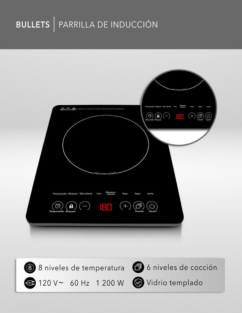 Parrilla eléctrica de cristal 2
