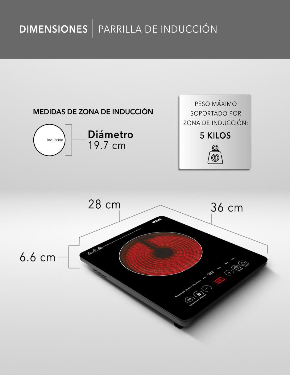 Parrilla eléctrica de cristal 9