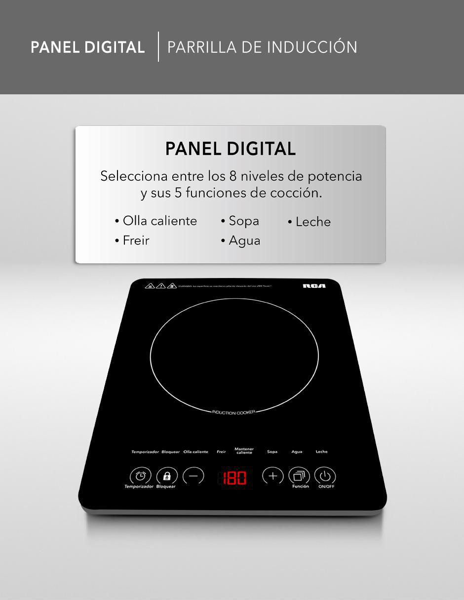 Parrilla eléctrica de cristal 6