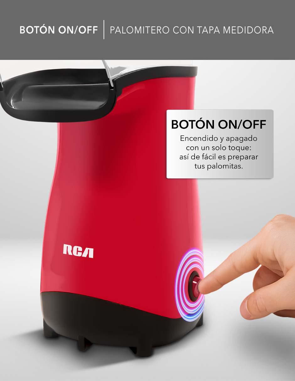 MÁQUINA PALOMITAS RC-1025 RCA, ROJO