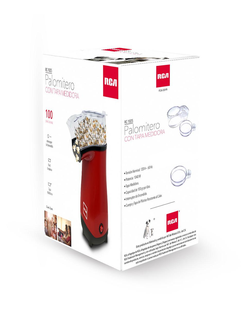 MÁQUINA PALOMITAS RC-1025 RCA, ROJO