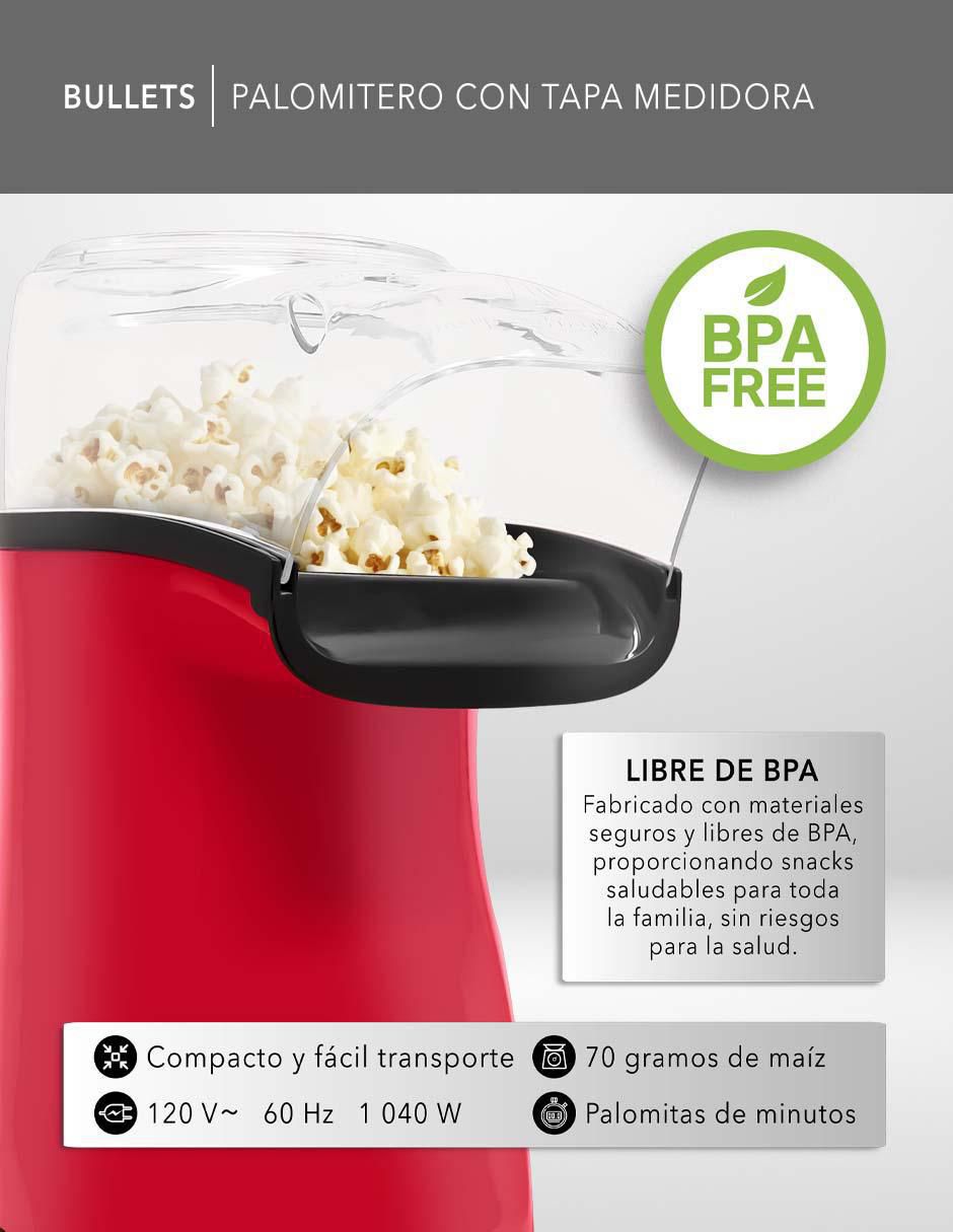 MÁQUINA PALOMITAS RC-1025 RCA, ROJO