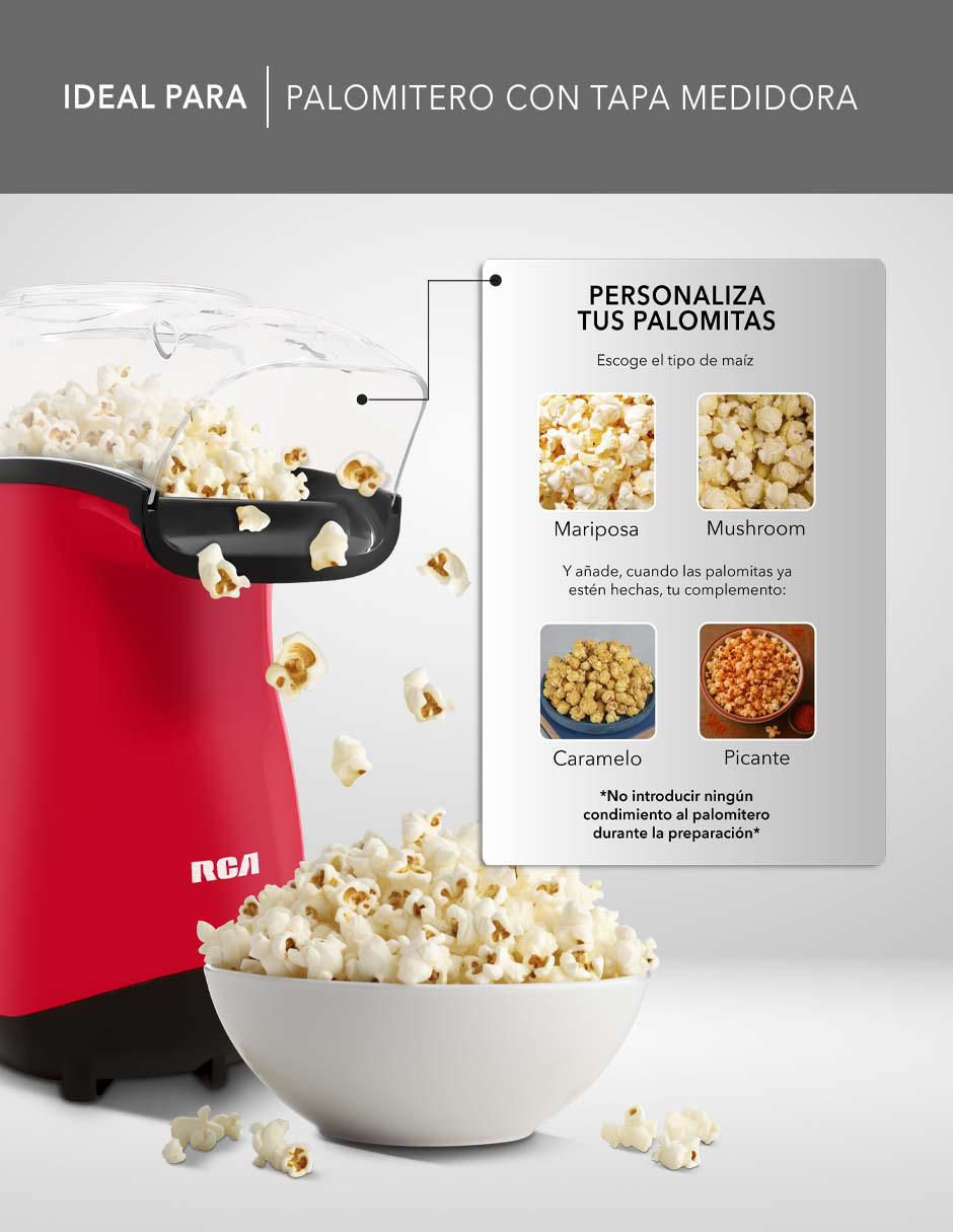 MÁQUINA PALOMITAS RC-1025 RCA, ROJO