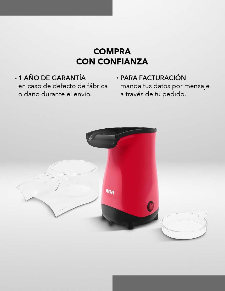 MÁQUINA PALOMITAS RC-1025 RCA, ROJO