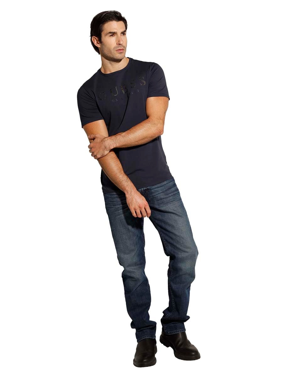 Playera Guess cuello redondo para hombre