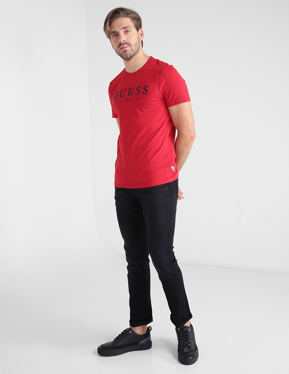 Playera Guess cuello redondo para hombre