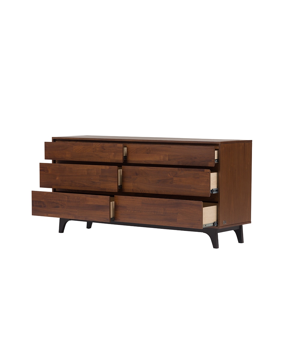 Cómoda mezzo de madera álamo