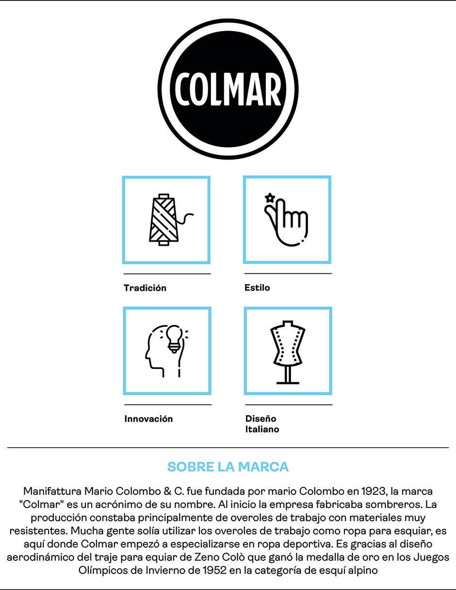 Chamarra casual Colmar con bolsillos para hombre