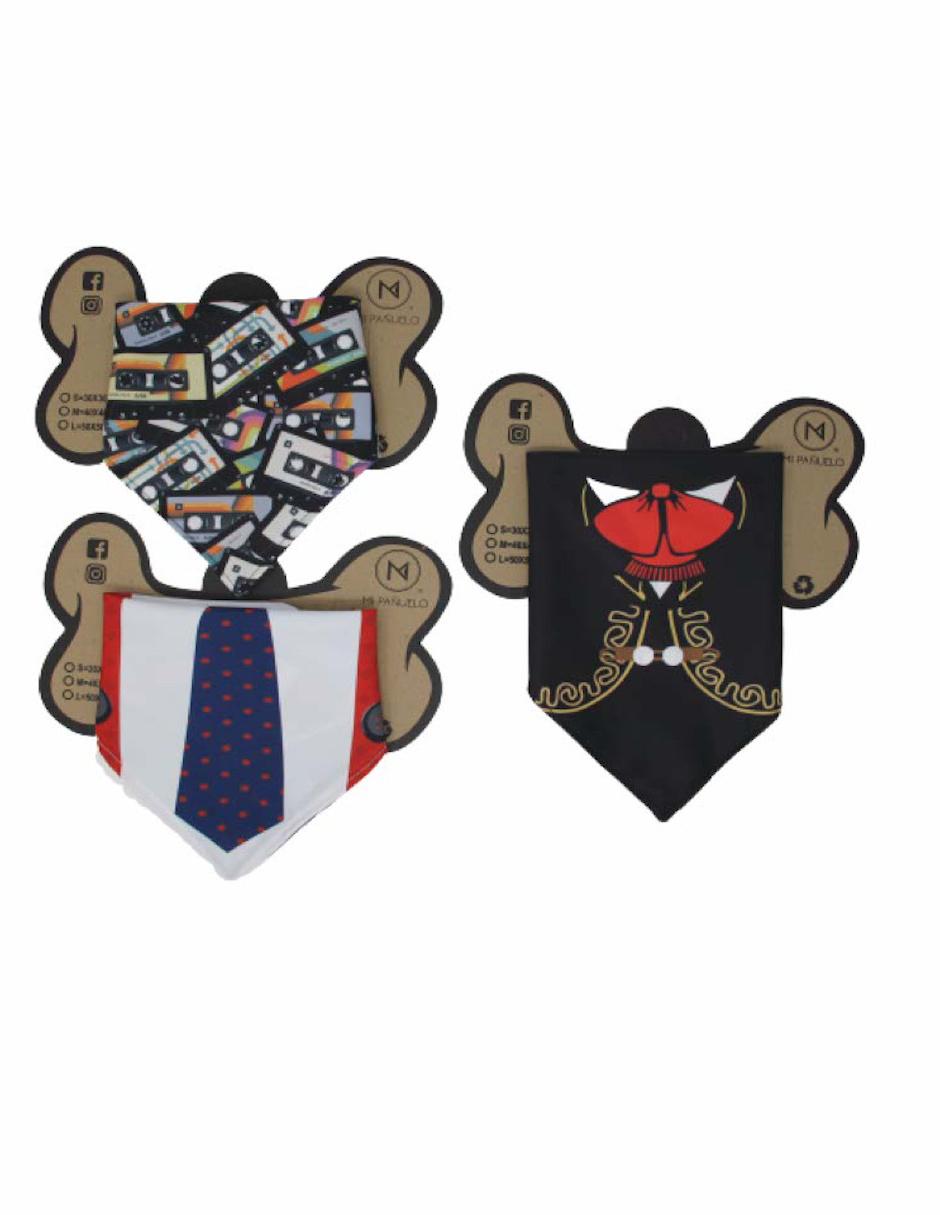 Collar de tela para perro y gato 4