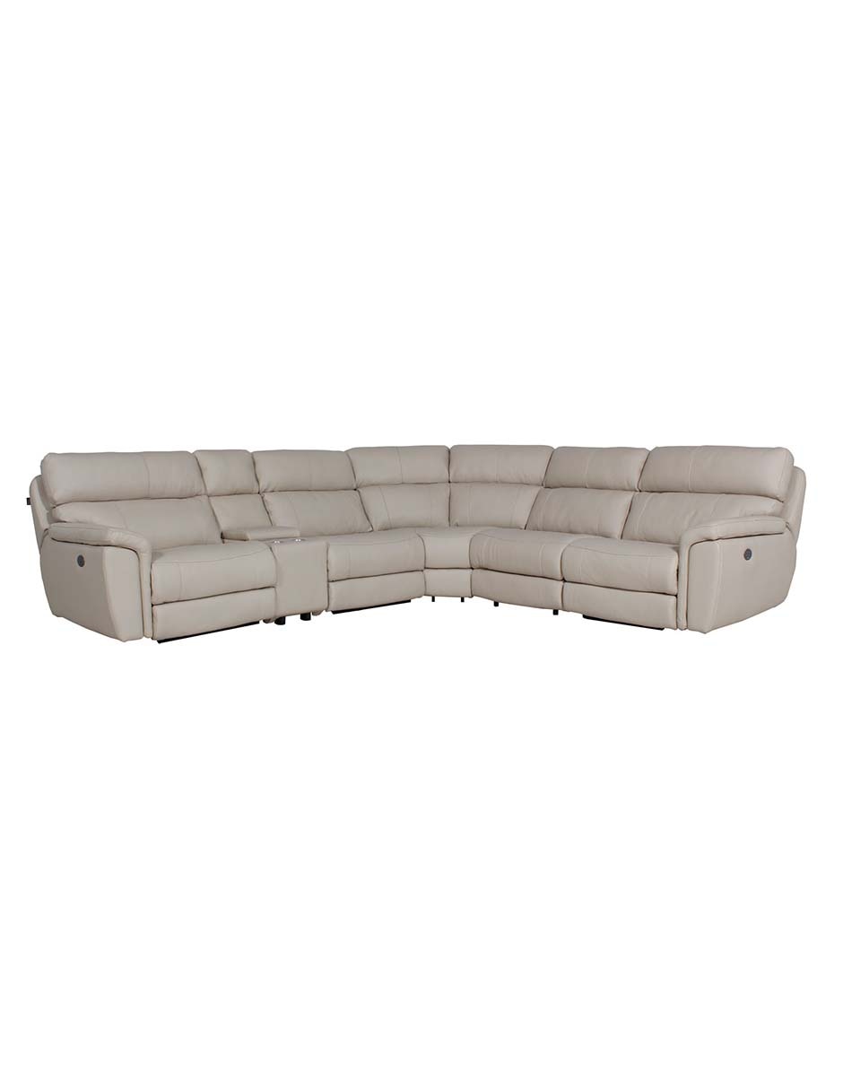 Sala modular Road Curvo de piel 7