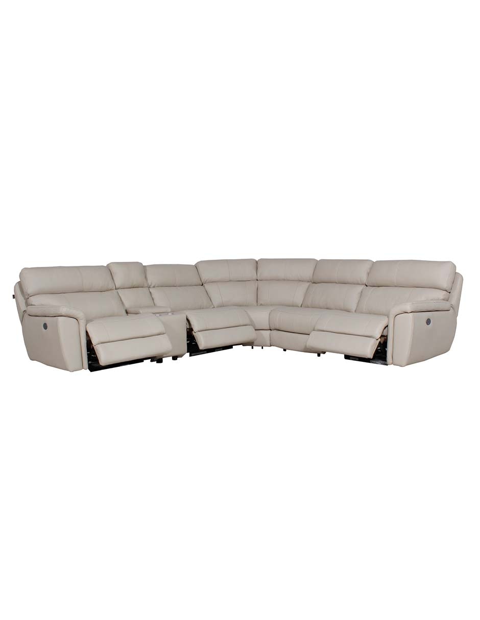 Sala modular Road Curvo de piel 5