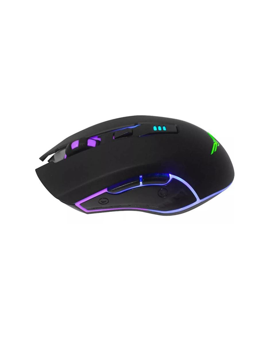 Mouse Gamer Naceb Horus USB 3200dpi RGB negro NA-0937