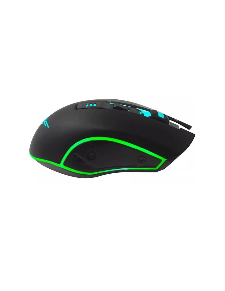 Mouse Gamer Naceb Horus USB 3200dpi RGB negro NA-0937