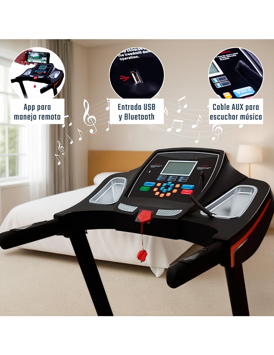Caminadora profesional Centurfit Mkz-Camw668 plegable