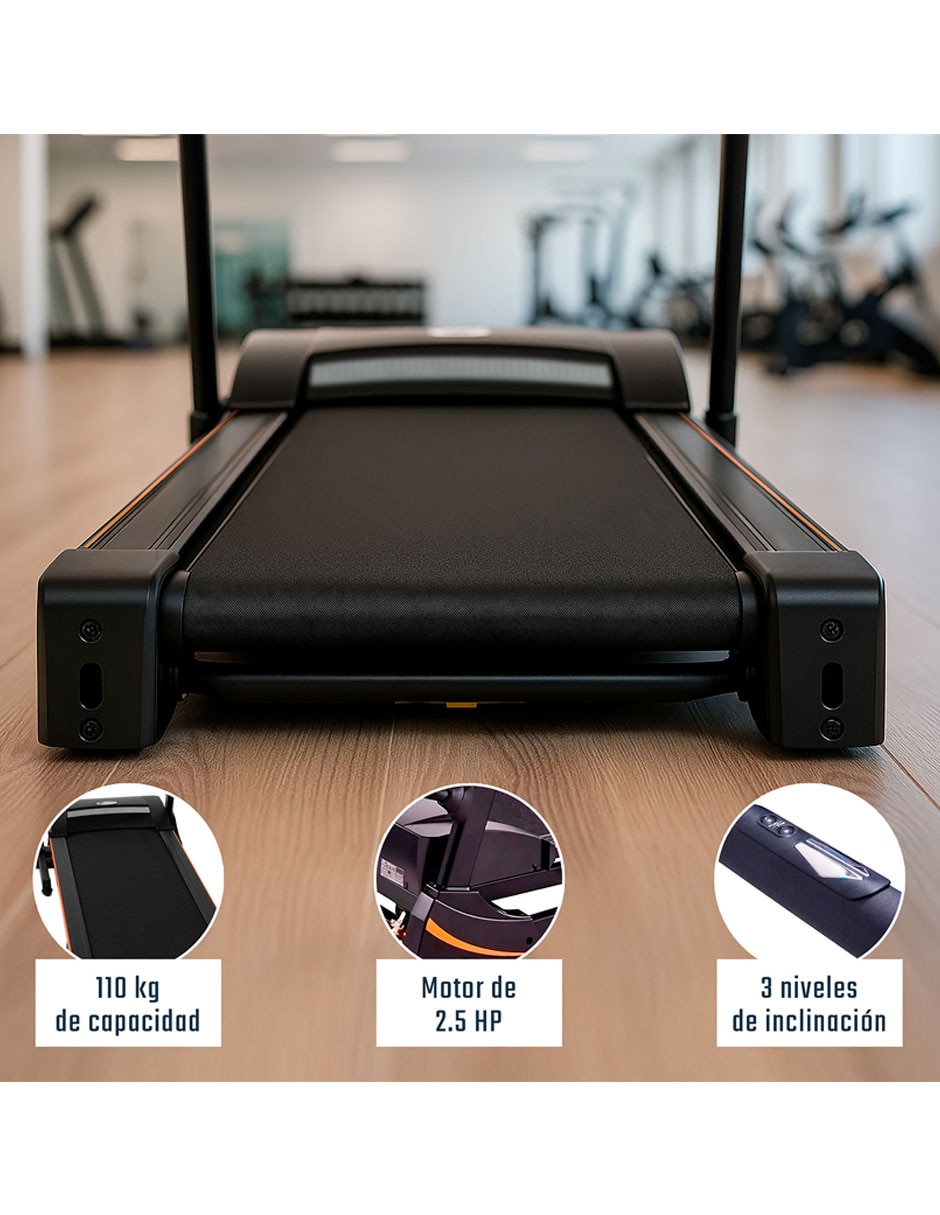 Caminadora profesional Centurfit Mkz-Camw668 plegable