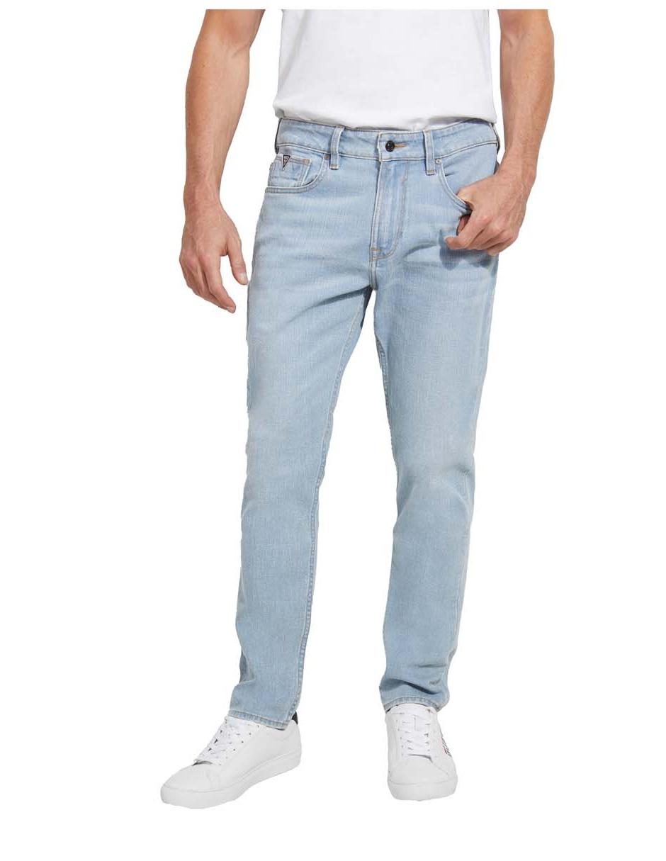 Jeans straight lavado claro para hombre Jeans straight lavado claro para hombre