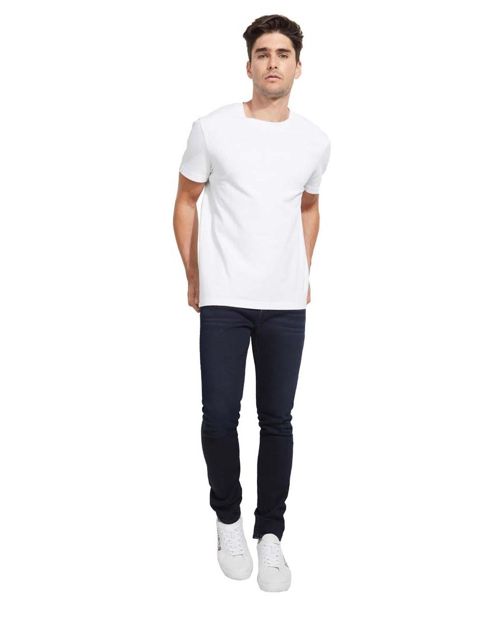 Jeans skinny GUESS lavado obscuro para hombre