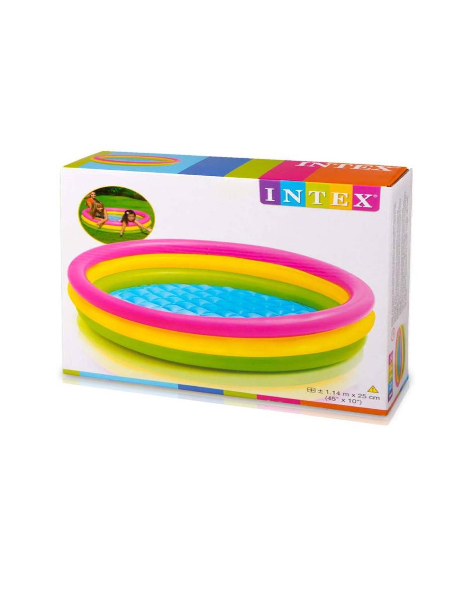 Alberca 3 aros Intex