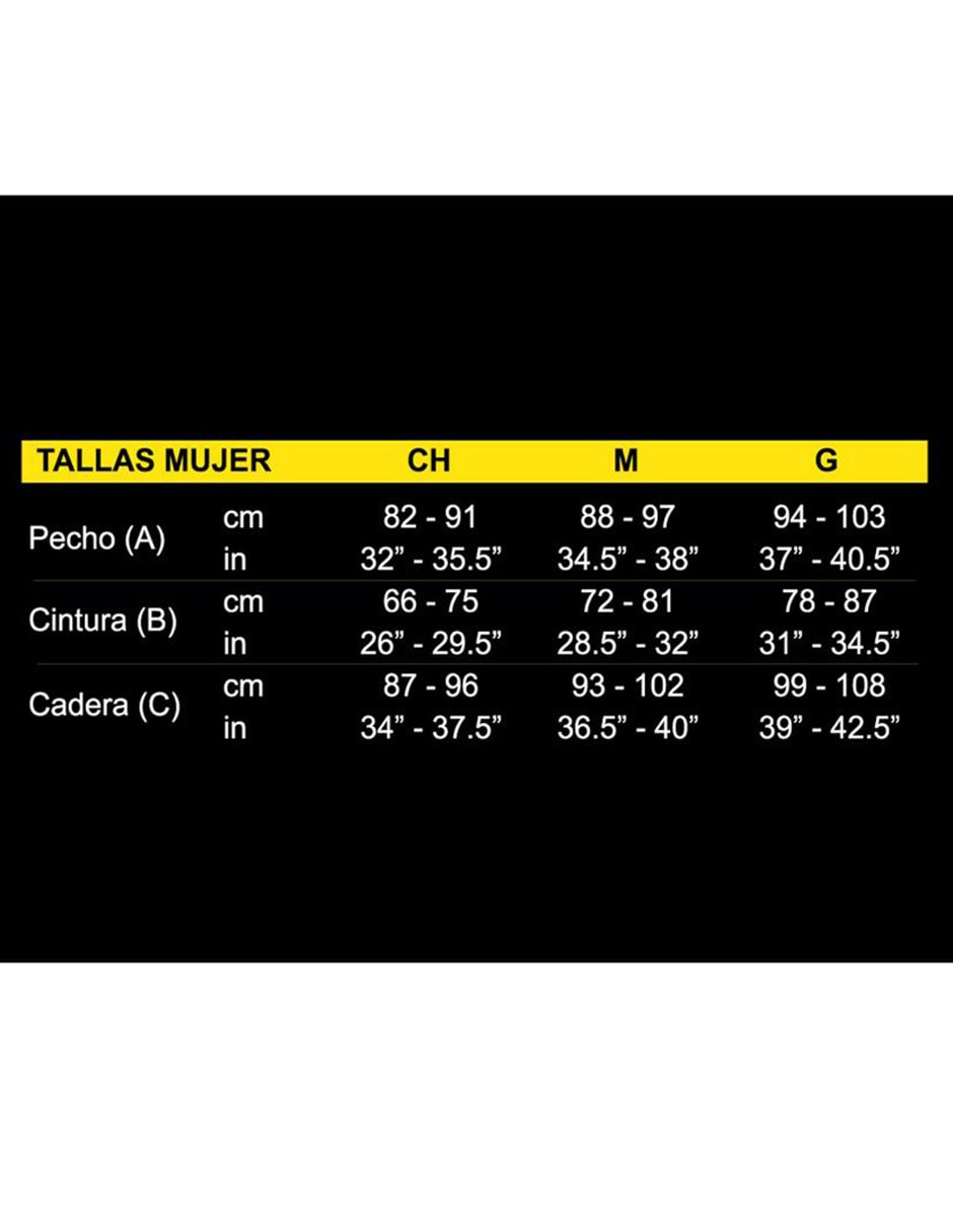 Malla compresión media para entrenamiento de mujer