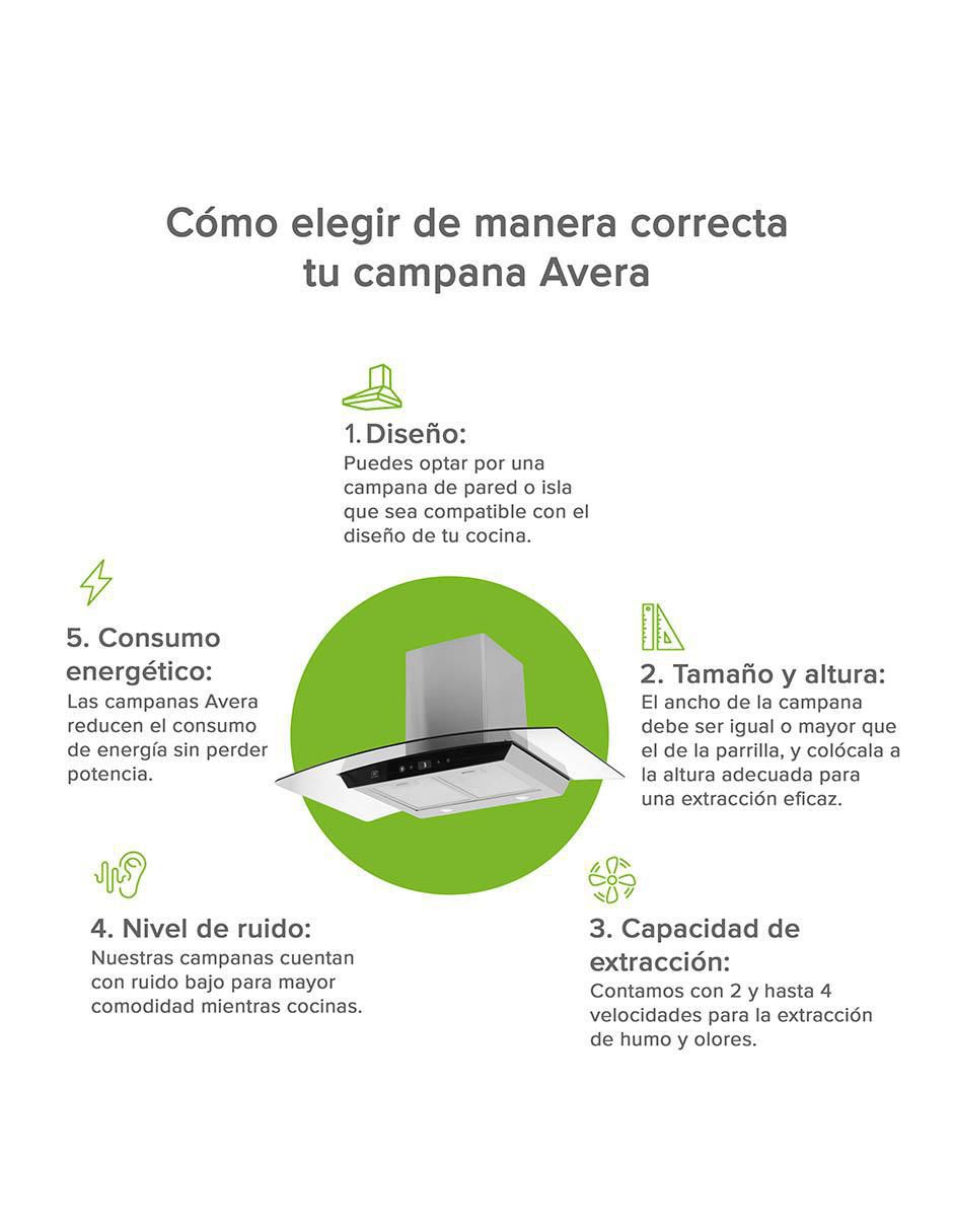 Campana de pared CEVD90 de acero inoxidable 10