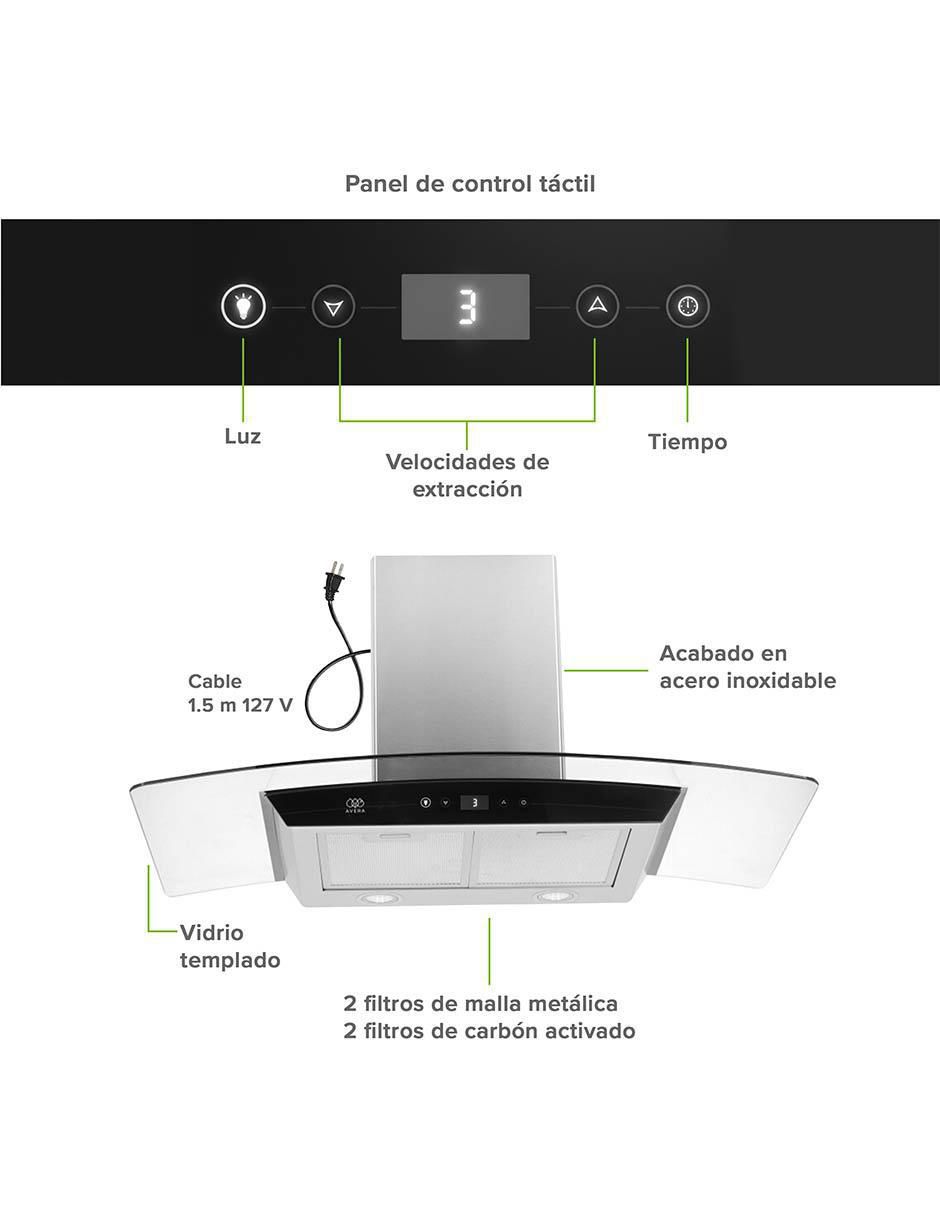 Campana de pared CEVD90 de acero inoxidable 7