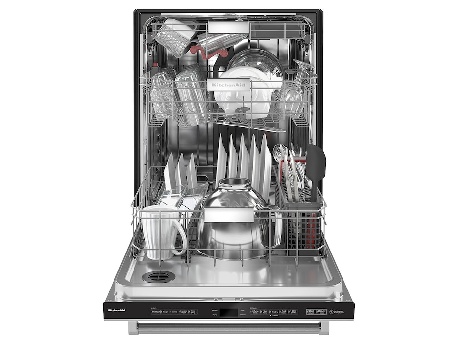 Lavavajillas de piso Kitchenaid 16 servicios KDTM604KPS