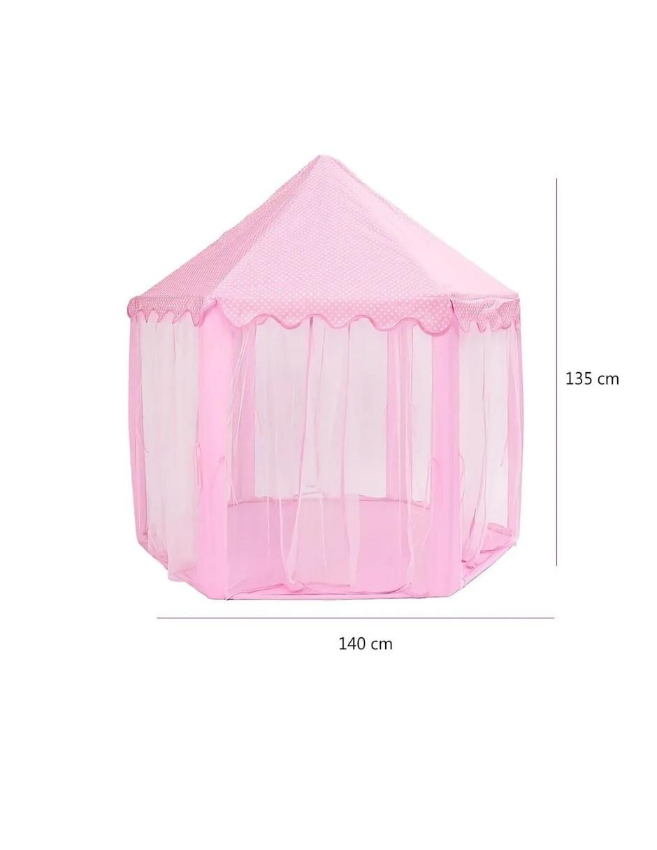 Castillo Princesa Armable rosa Little Monkey