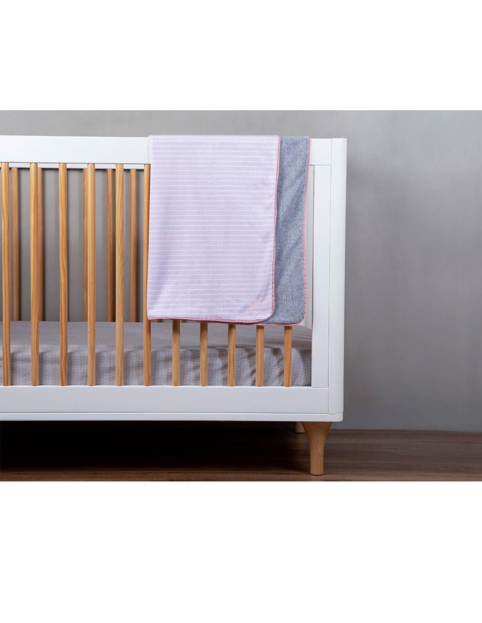 Cobija de tejido plano para bebé niña
