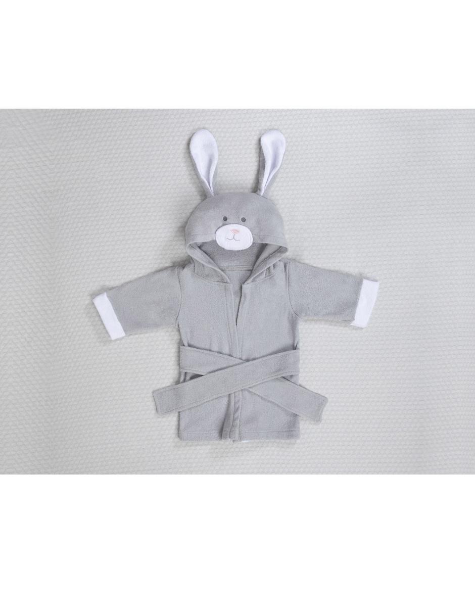 Bata de baño con gorro Babuu Baby para bebé niño