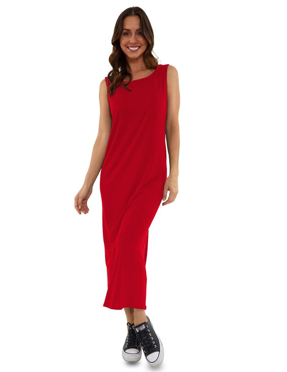Vestido maxi casual Beatriz Meade para mujer