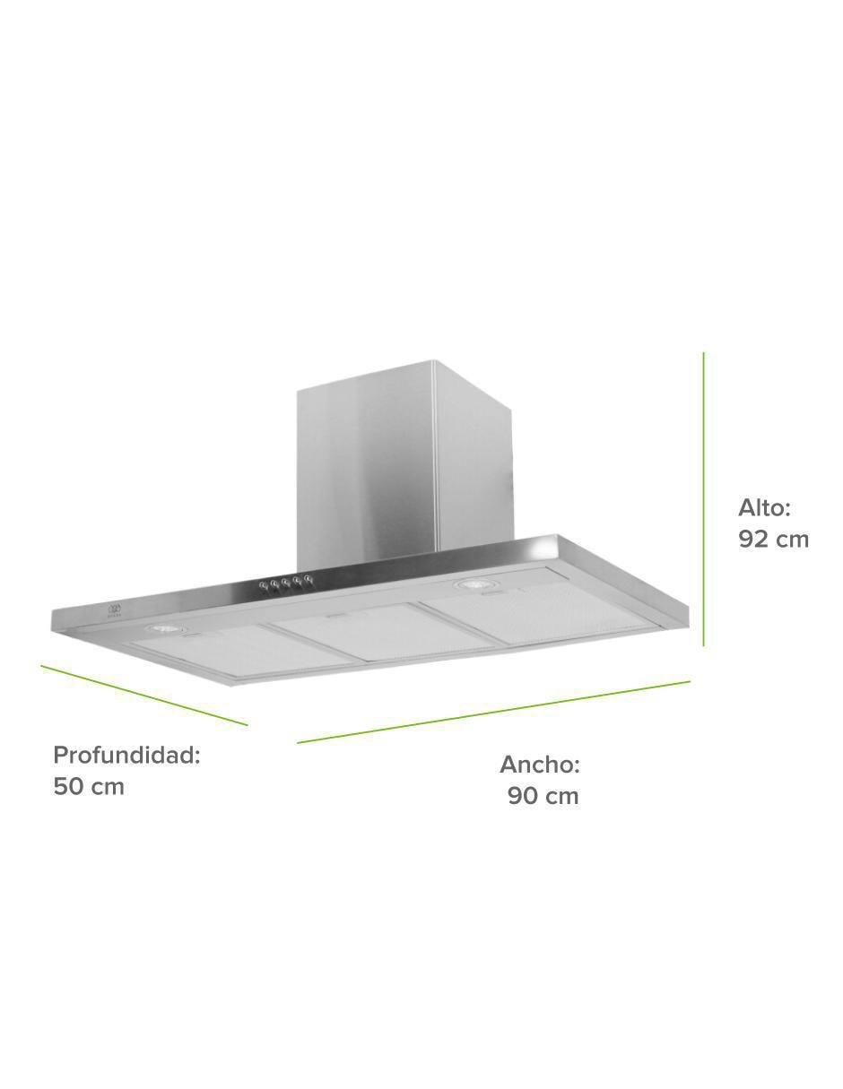 Campana de pared cev90b "de" acero inoxidable 10