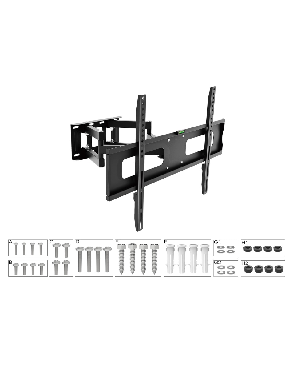 Soporte para pantalla articulado 37 - 86 pulgadas