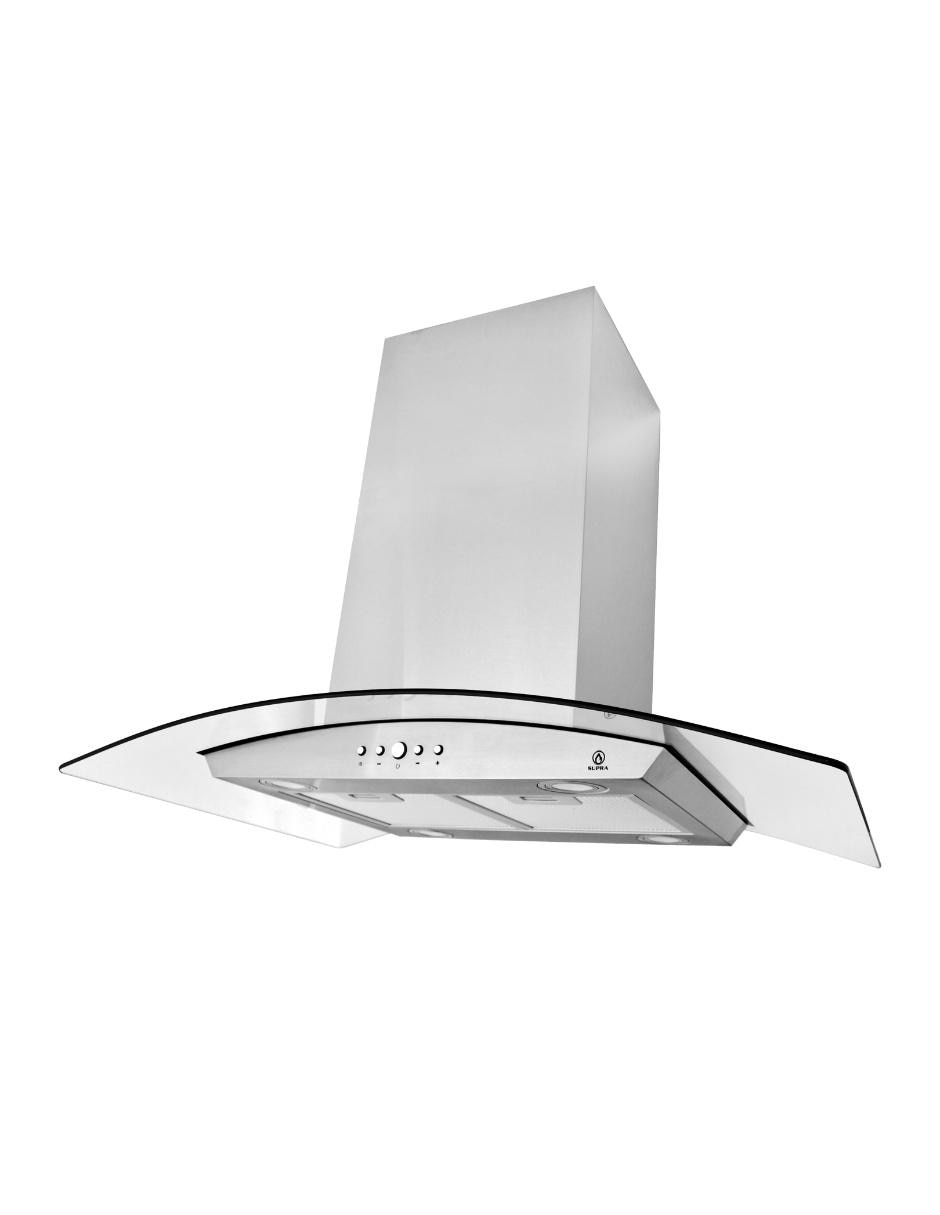 Campana de isla CI-90 de vidrio