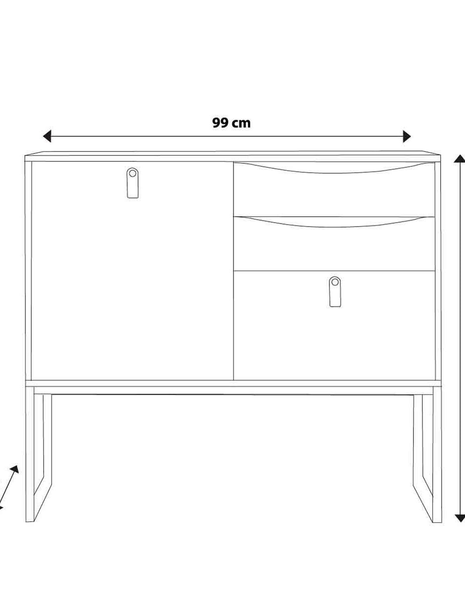 Bufetero de mdf