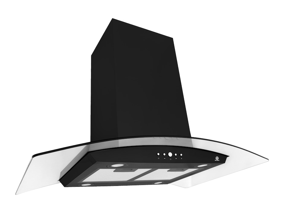 Campana de isla CI-90 BLACK de acero 3