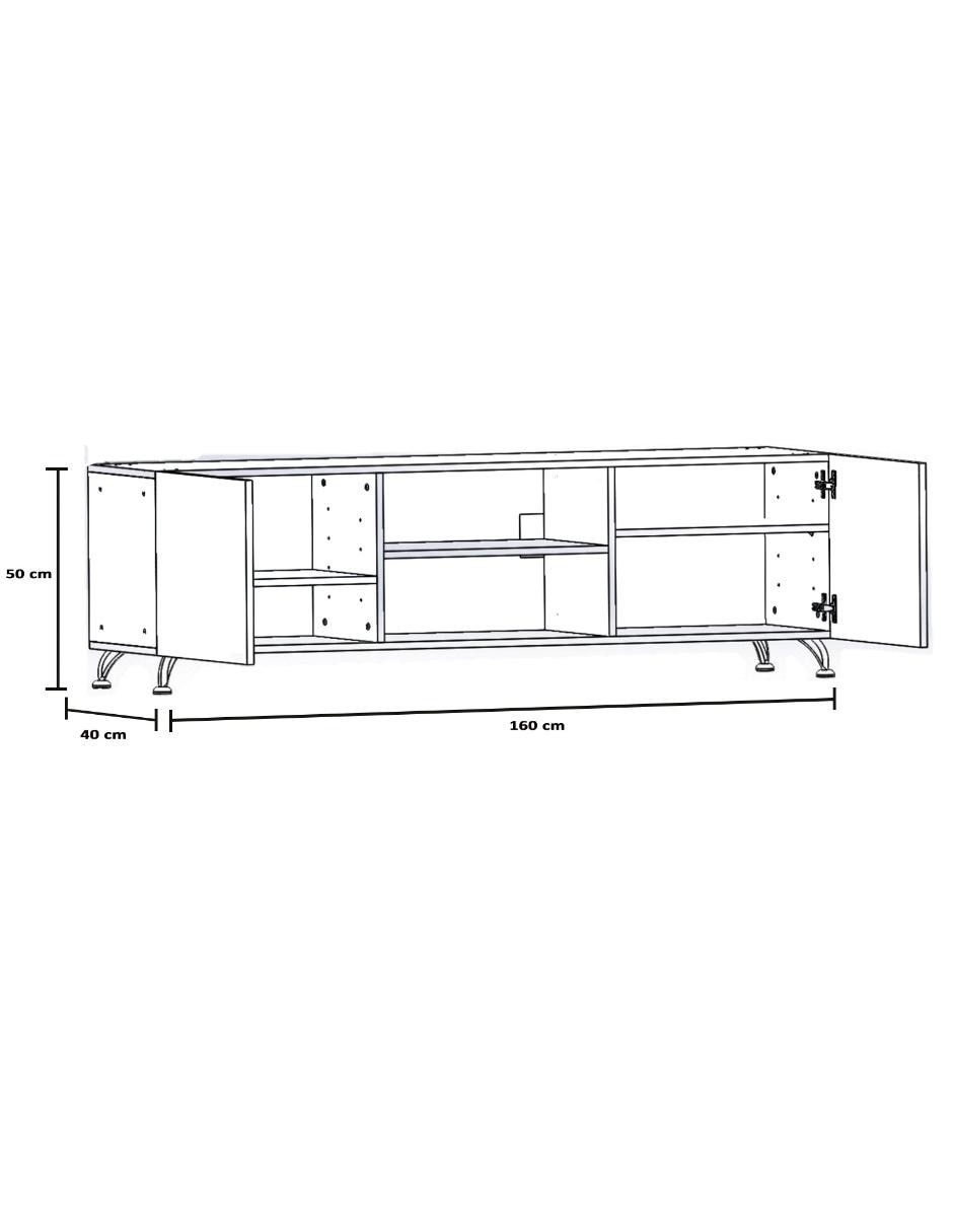 Mueble de tv armable Hogare