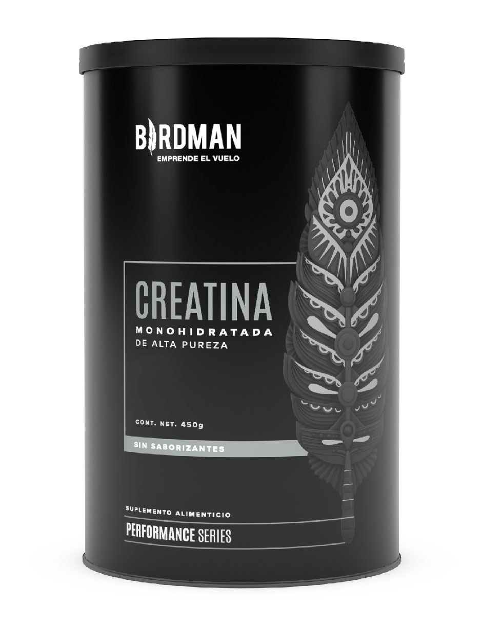 Birdman Creatina Monohidratada de Alta Pureza Creapure de 450 g