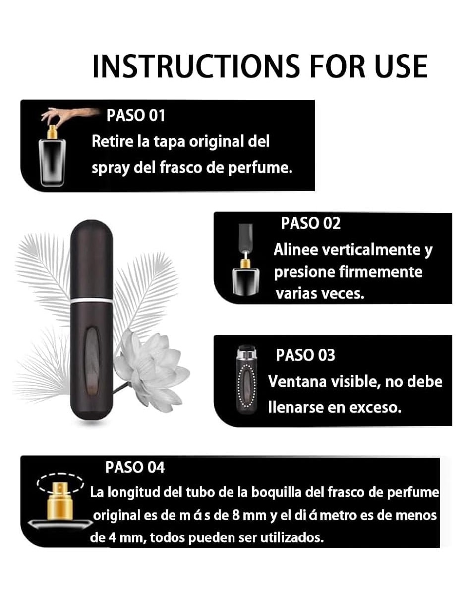 Set de botella para viaje Genérica unisex