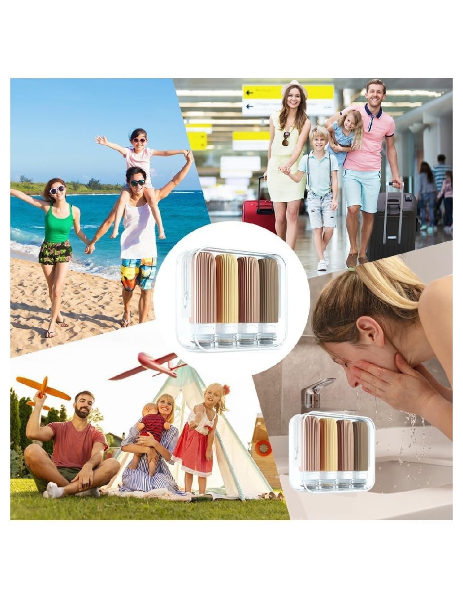 Set de botella para viaje Genérica unisex