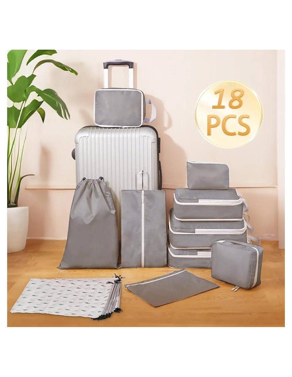Set bolsa organizadora viaje Genérica