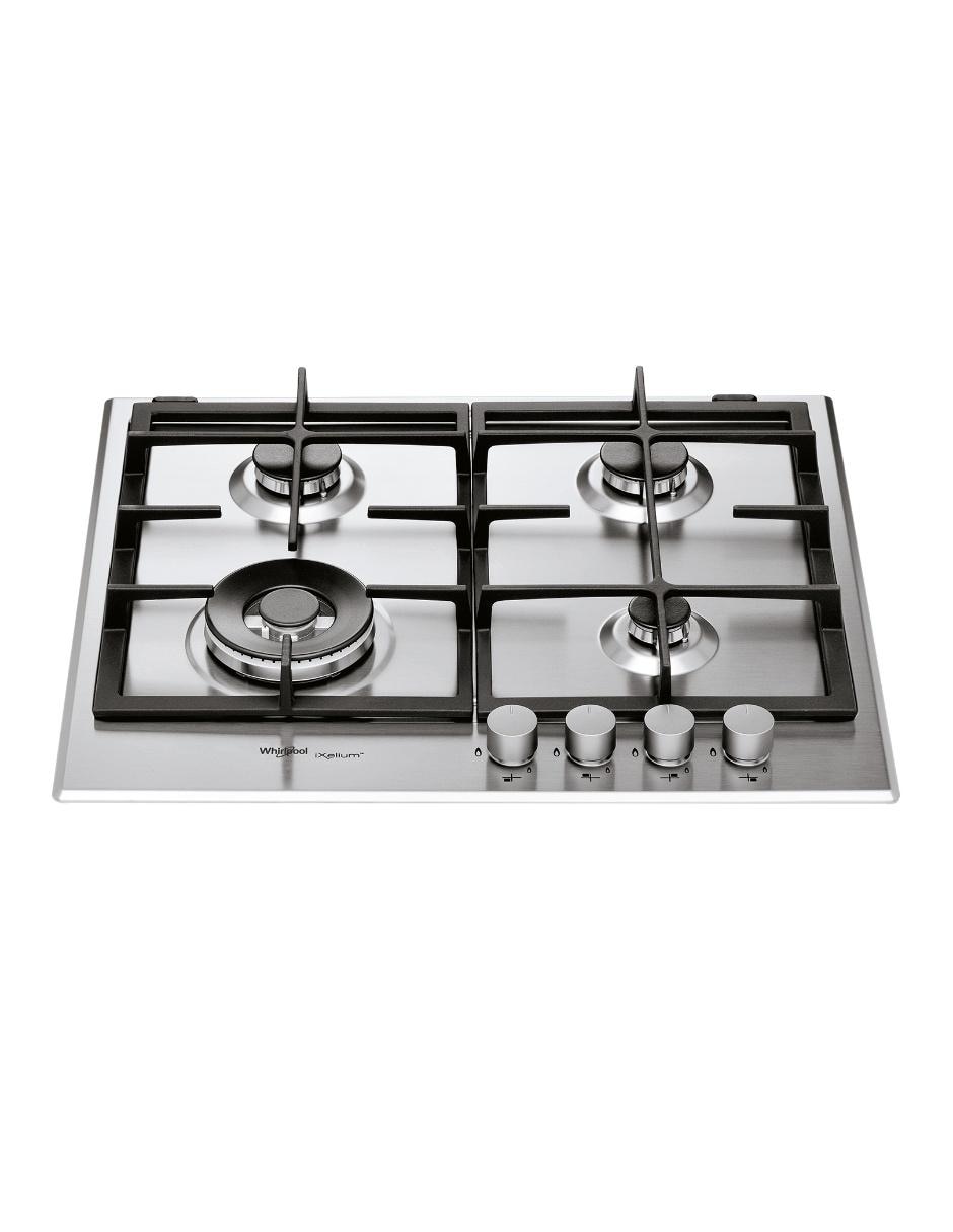 Parrilla a gas empotrable Whirlpool