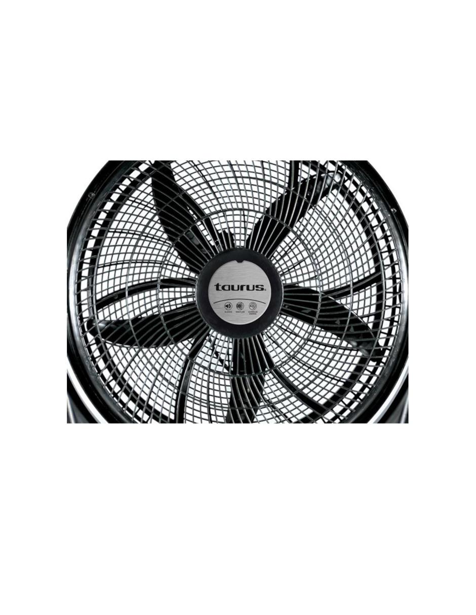 VENTILADOR AIR BLACK 50/RUSH 20, NEGROS