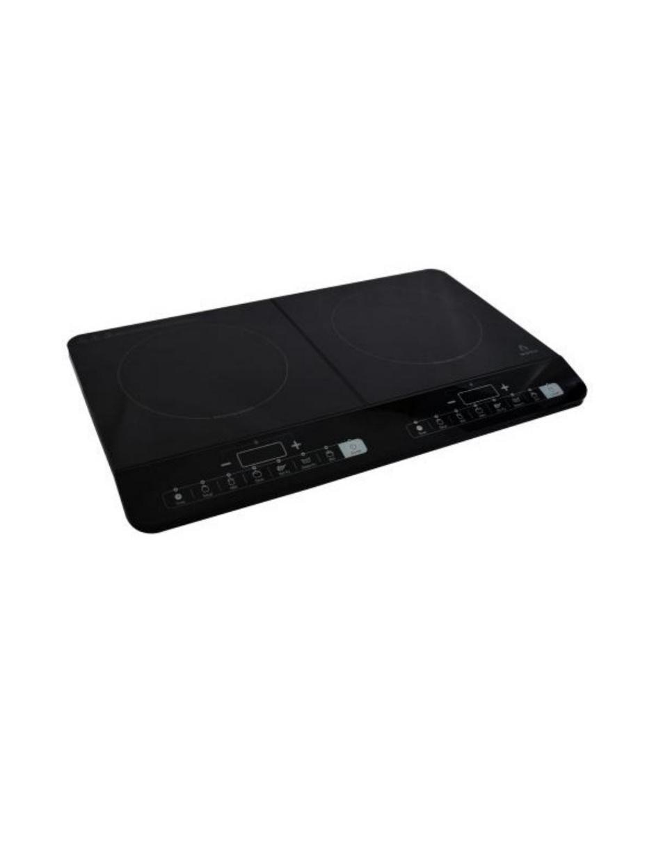 PARRILLA INDUCCIÓN 2Q-IN-ST SUP, NEGRO