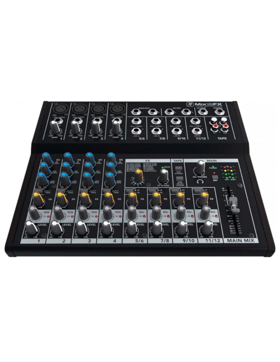 Mezcladora Compacta Mackie Mix12FX 12 canales con FX