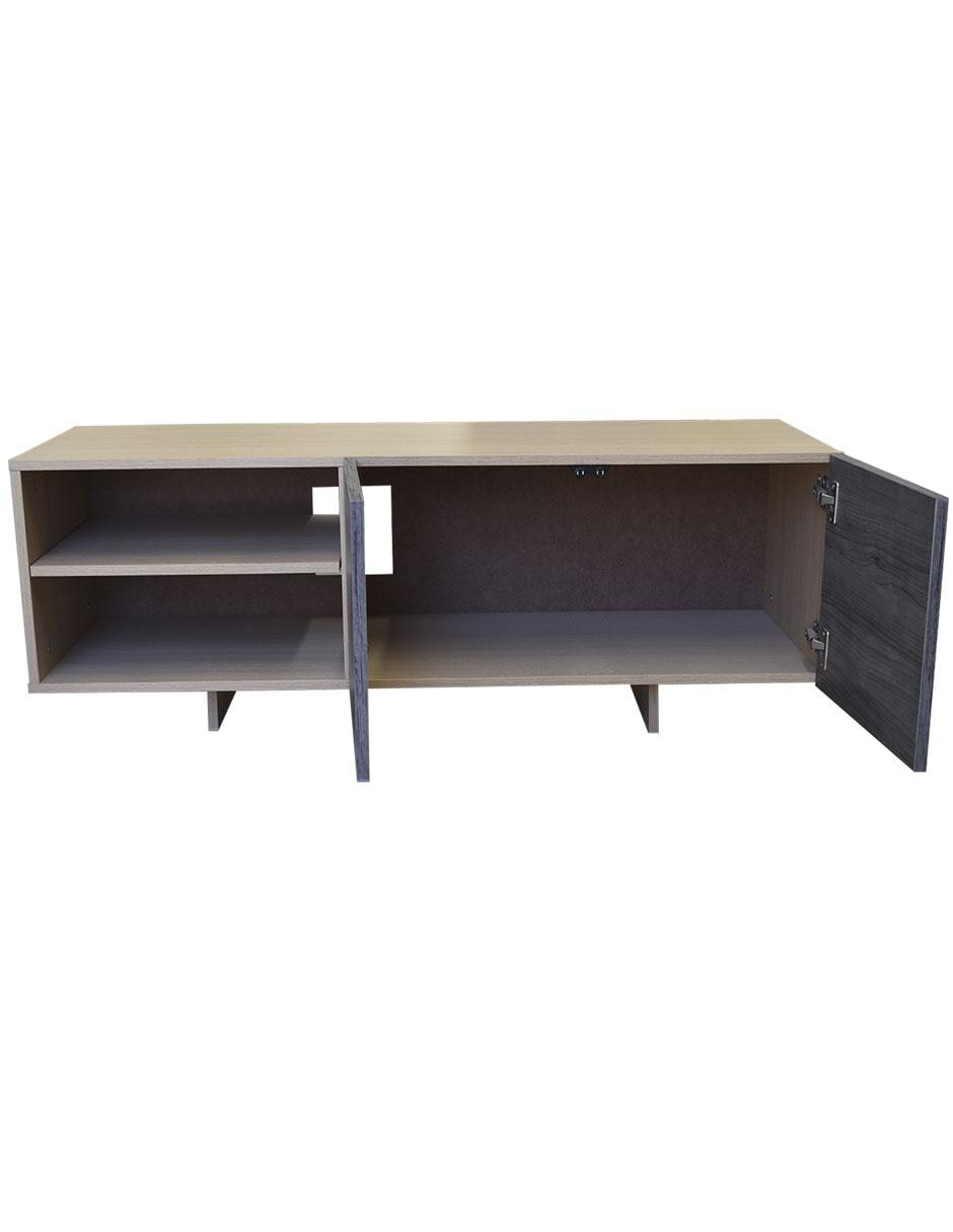 Mueble de TV armable de melamina 4
