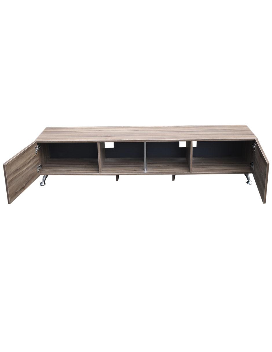 Mueble de TV armable de melamina 4
