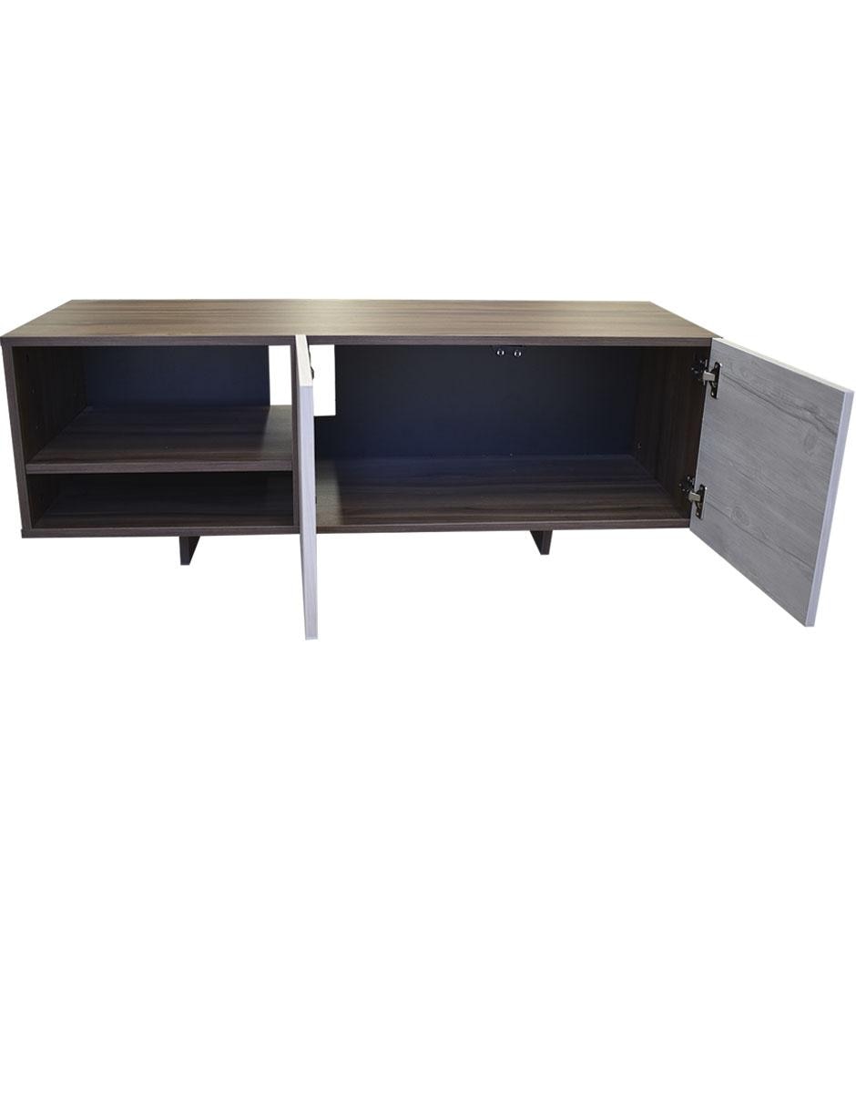 Mueble de TV armable de melamina 4